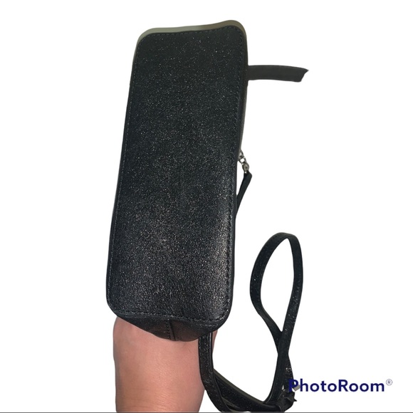 Michael Kors black glitzy over the shoulder chain and leather strap - Picture 6 of 6